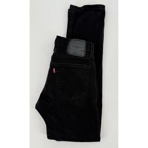 Levis 511 Jeans Mens 29x32 Black Slim Fit American Denim Pants